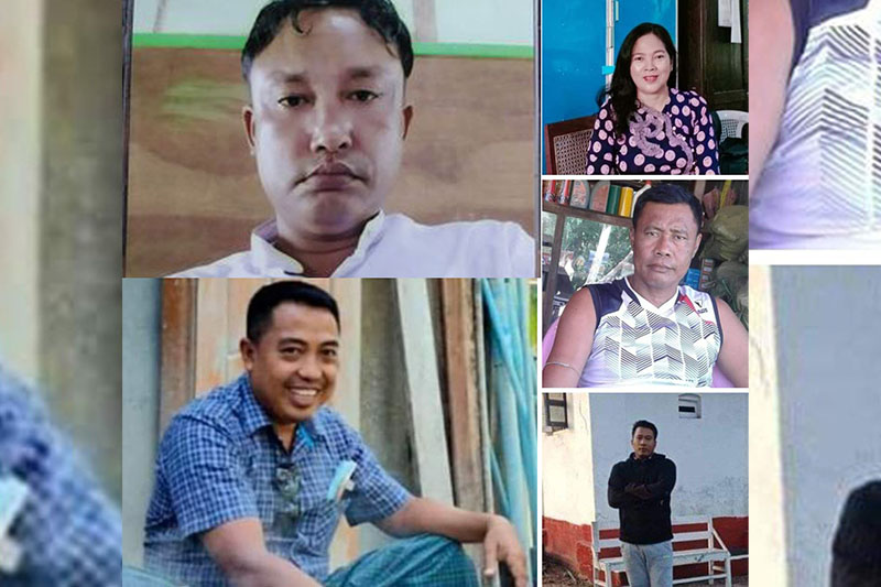 မြန်မာစစ်တပ် ဖမ်းဆီးထားသည့် ကျောက်ဖြူနှင့် အမ်းမှ ဌာနဆိုင်ရာဝန်ထမ်းများအပါဝင်(၆)ဦး မိသားစုနှင့် အဆက်အသွယ်မရသေး