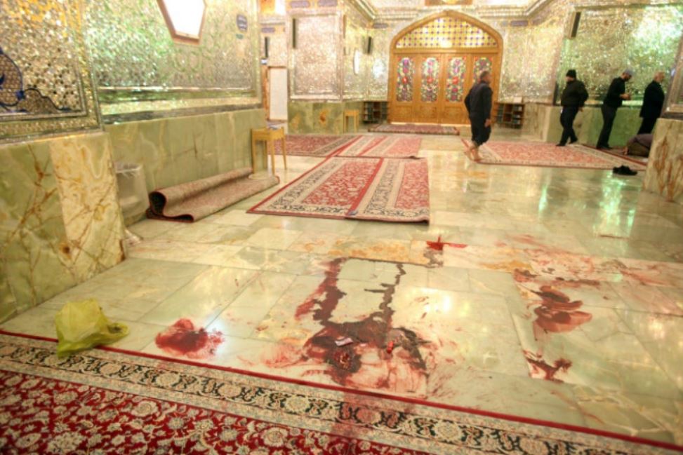 အီရန်တွင် ရှီးယိုက်ဘုရားကျောင်း တိုက်ခိုက်ခံရမှုကြောင့် အနည်းဆုံး ၁၅ ဦးသေဆုံး