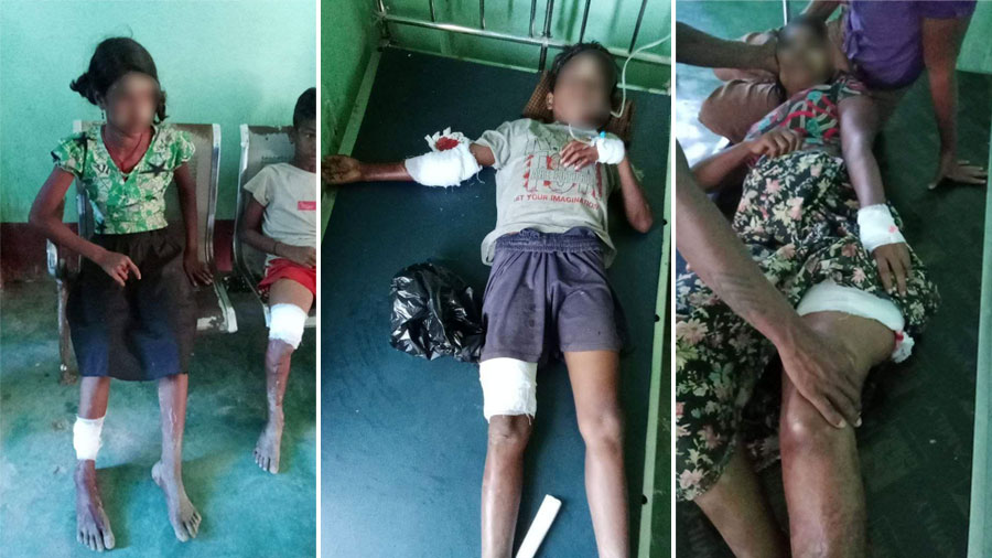 A junta artillery strike killed a teenage girl and injured eight others in Minbya on December 10. (Photo: Marayu)