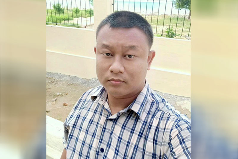 Ko Win Maung Maung Phyo, an employee from the local GAD in Thandwe Township, Arakan State. 