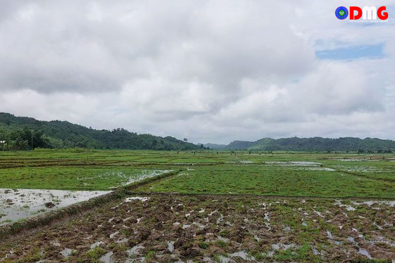 The Mayu mountains seen from Kyauk Sar Taing Village on July 20, 2023. (Photo: Supplied)