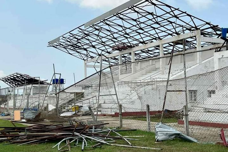 Cyclone-battered Waithali Stadium to be repaired