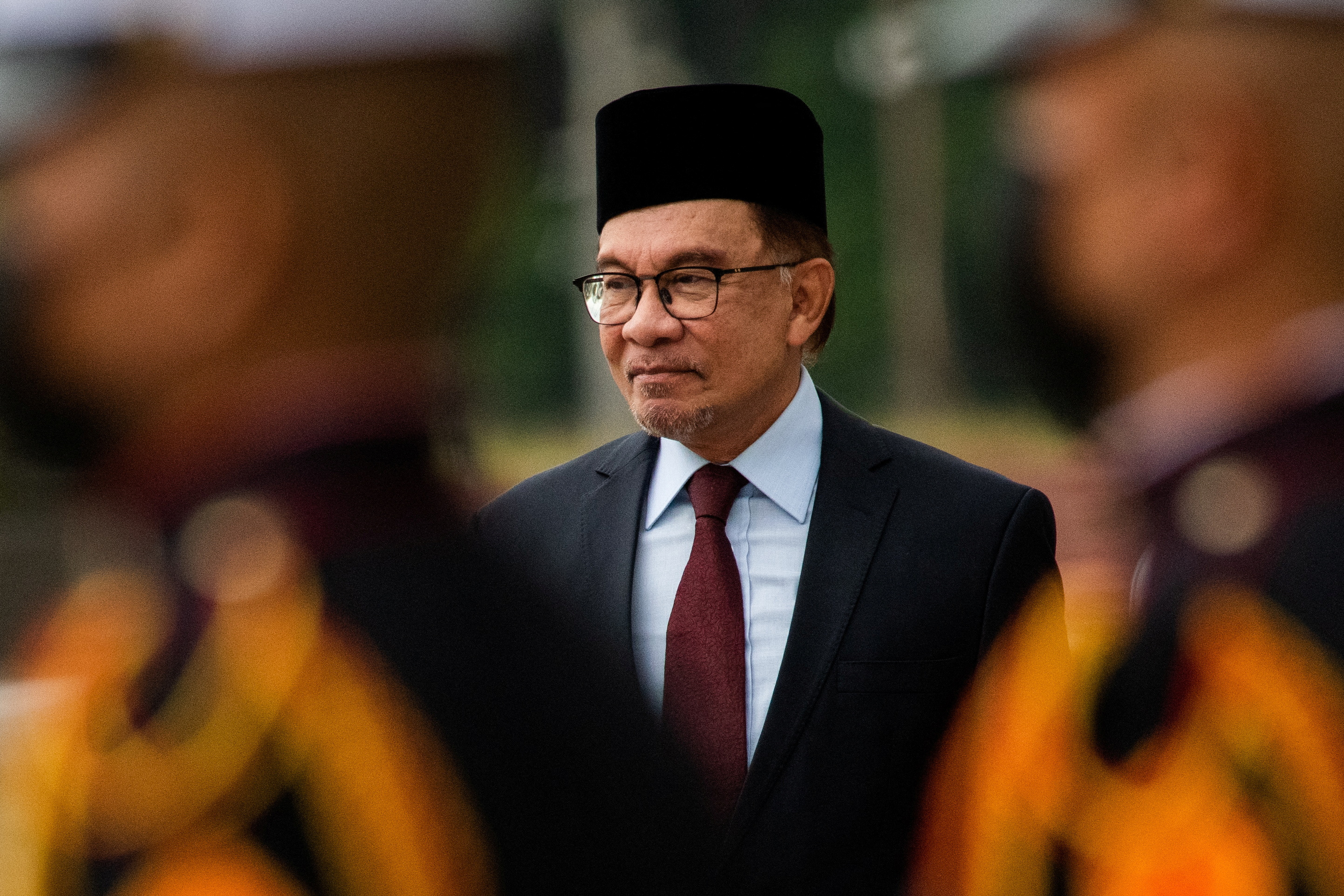 မလေးရှားဝန်ကြီးချုပ် အန်နဝါအီဗရာဟင်။ ဓာတ်ပုံ - Reuters