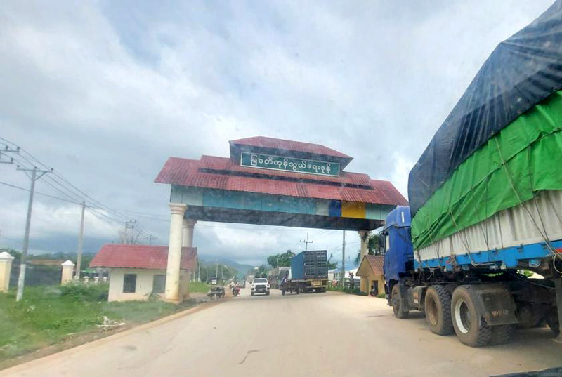 Myanmar-Thai border trade remains sluggish