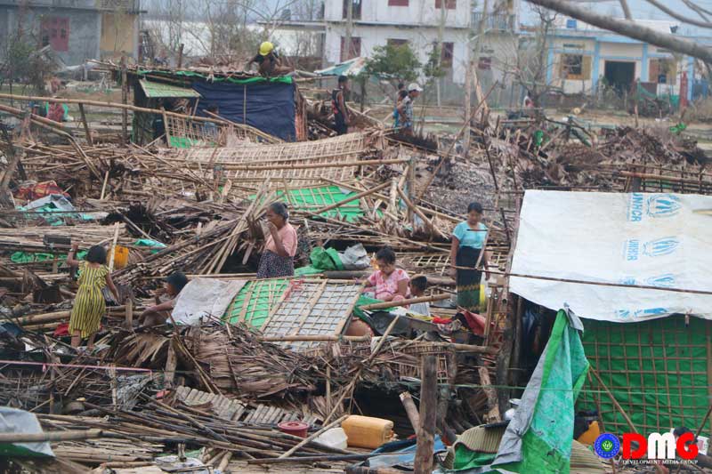 Myanmar junta bars aid agencies from directly helping storm victims in Arakan