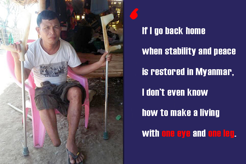 Landmines Responsible for Ongoing Series of Shattered Lives in Rural Arakan 
