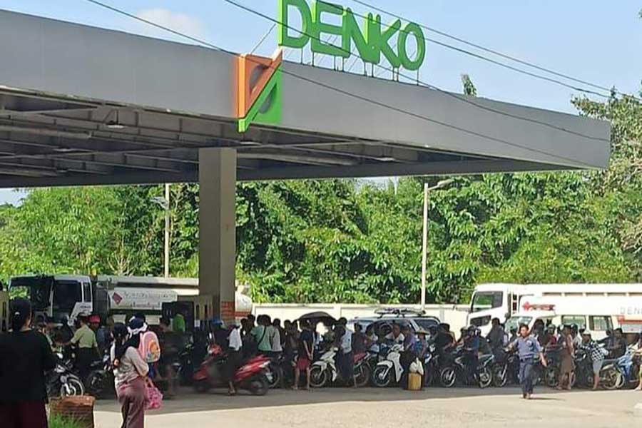 Arakan State townships report fuel shortages