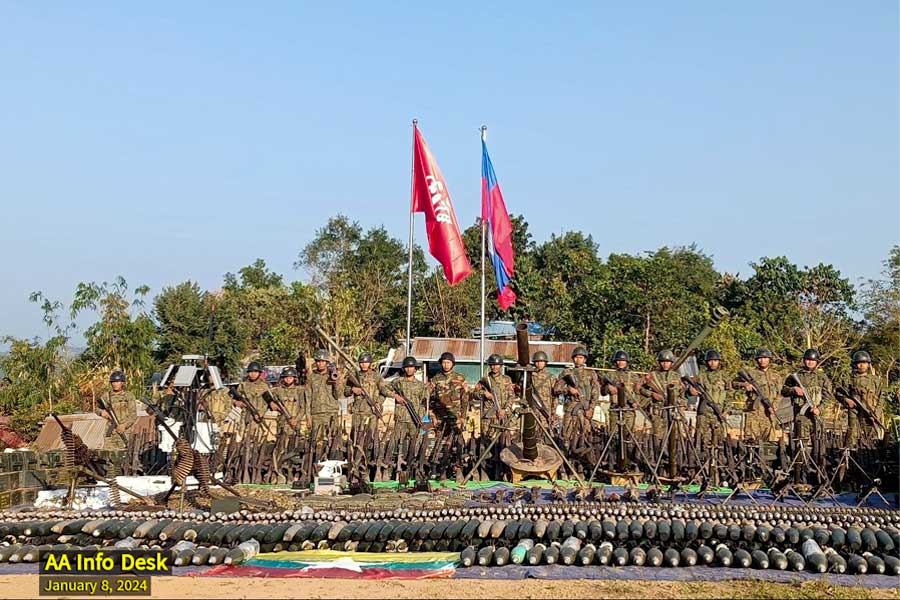 The Arakan Army (AA) said its allies took part in its attack on a junta outpost on Mount Taung Shae in Kyauktaw Township, Arakan State.