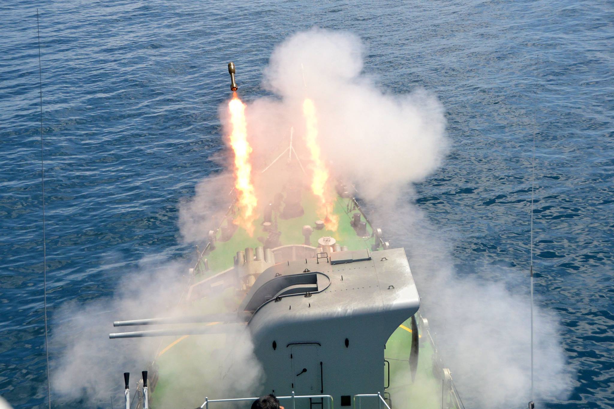 A junta naval exercise. (Photo: CINCDS)