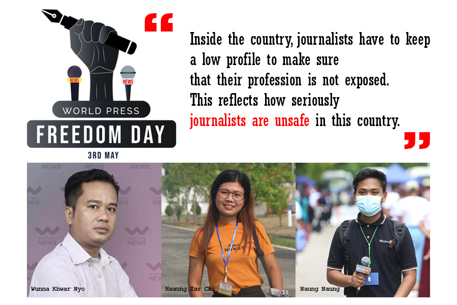 Vox Pop: Hope and despair mingle on World Press Freedom Day in Myanmar