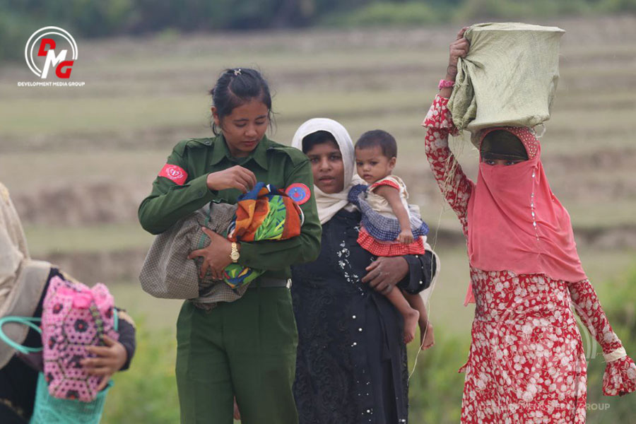The Arakkha Army (AA) has said it is helping internally displaced people regardless of their race and religion.