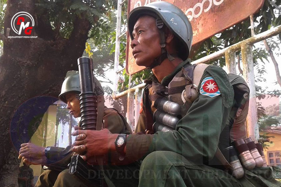 Regime artillery strike kills woman in Buthidaung Twsp village