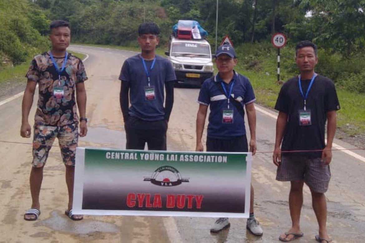Central Young Lai Association members guard the trade route.