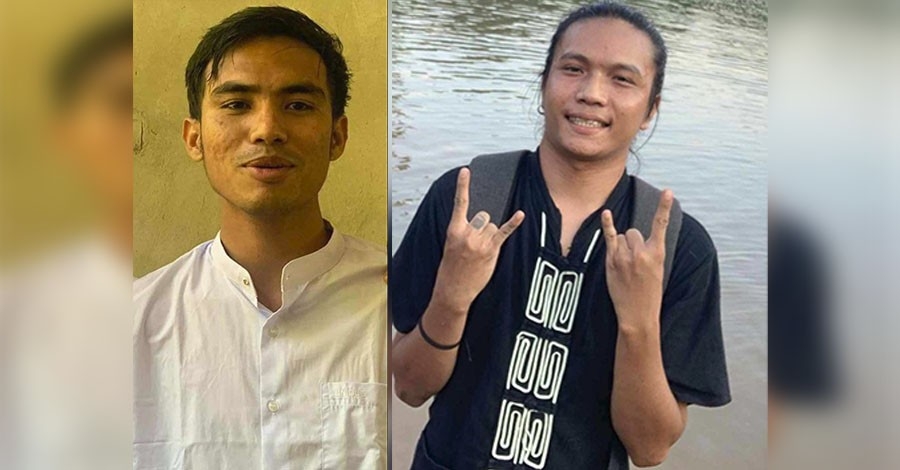 The two freelance journalists killed by the regime on August 21.