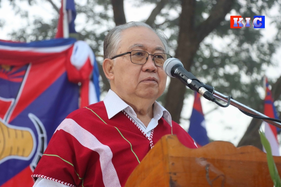 KNU chairman Padoh Kwe Htoo Win. (Photo: KIC)