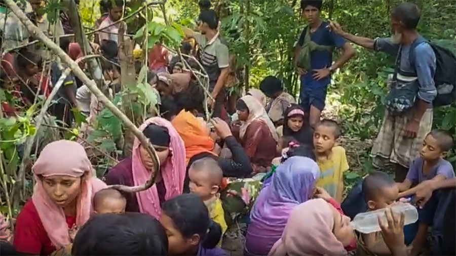 A ‘Miracle’ Minefield Passage for Displaced Buthidaung Villagers  