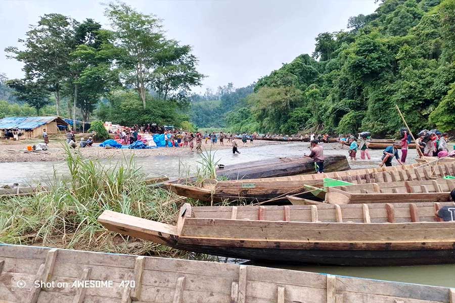 ပုံစာ- လောင်တလိုင်- ပလက်ဝနယ်စပ် တစ်နေရာအား ၂၀၂၅ ခုနှစ်၊ ဇန်နဝါရီလအတွင်းက တွေ့ရစဉ်။ ဓာတ်ပုံ- Jai Ajai Linn (Facebook)