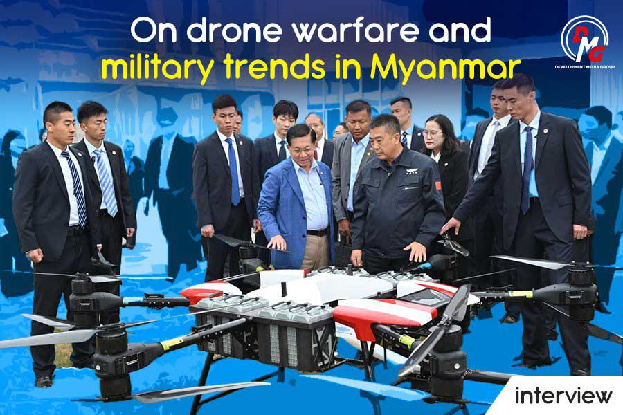 Interview: On drone warfare and military trends in Myanmar