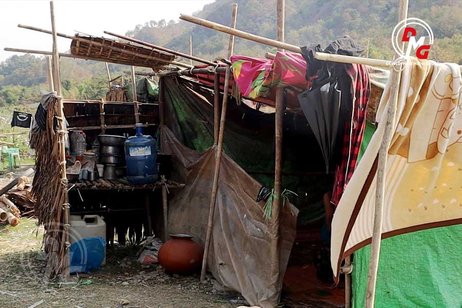 Photo News: Over 200 IDPs in Ponnagyun in urgent need of shelter assistance