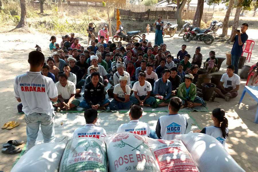 Over 600 Mro villagers displaced in Maungdaw amid threats from ARSA, RSO