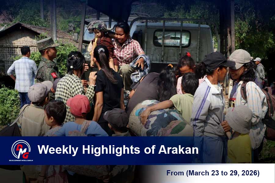 Weekly Highlights from Arakan (March 23 to 29, 2026)