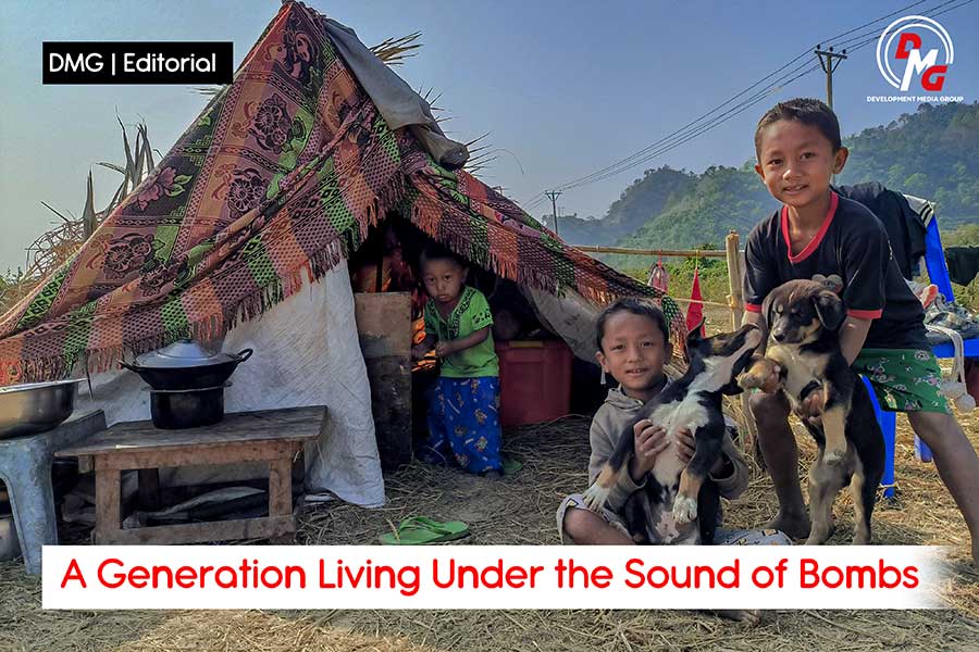 A Generation Living Under the Sound of Bombs