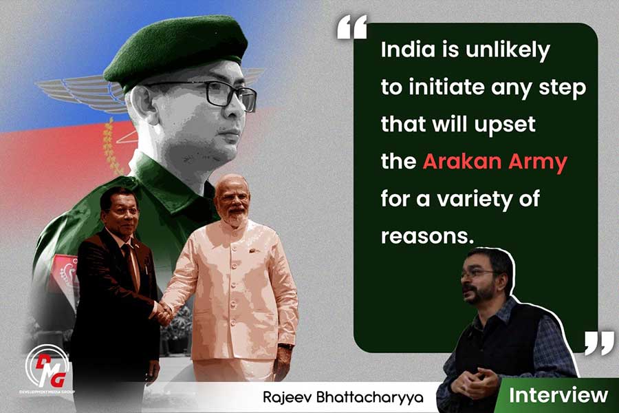 “ India is unlikely to initiate any step that will upset the Arakan Army for a variety of reasons”