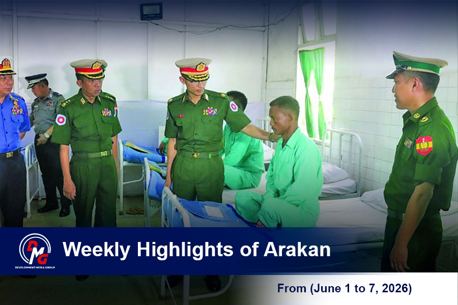Weekly Highlights from Arakan (June 1 to 7, 2026)