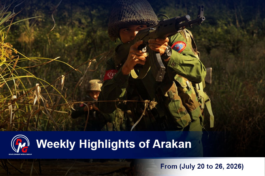 Weekly Highlights from Arakan (July 20 to 26, 2026)