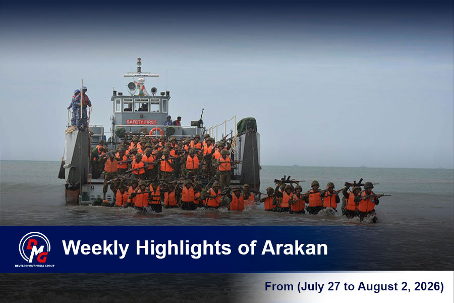 Weekly Highlights from Arakan (July 27 to August 2, 2026)