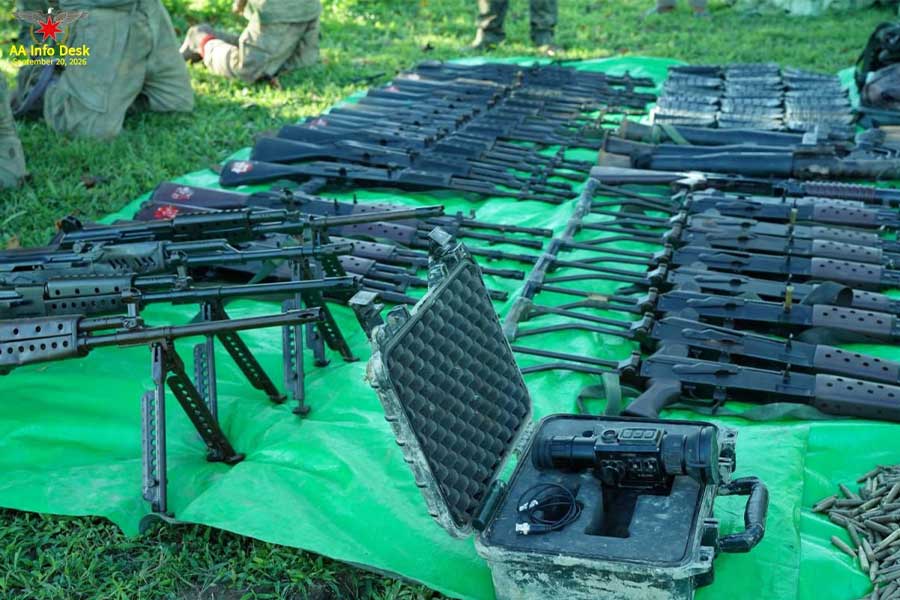 Clashes intensify along Sittwe-Ponnagyun border as Arakan Army captures military outposts