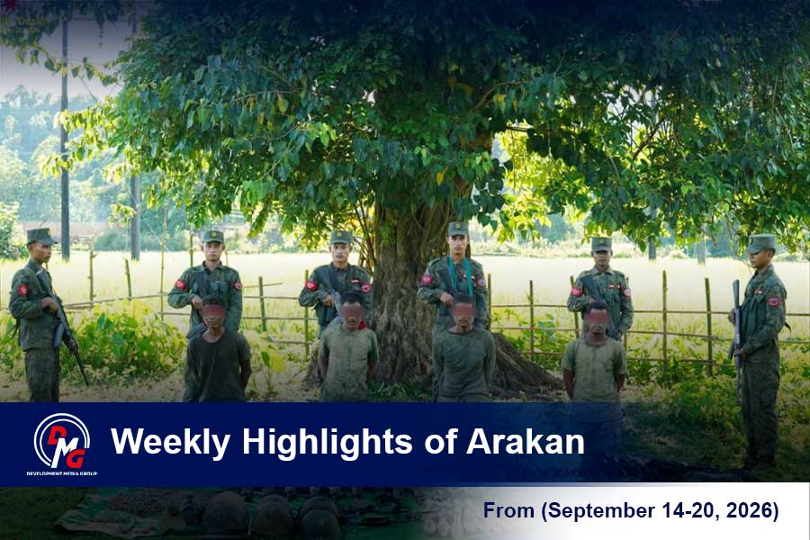 Weekly Highlights from Arakan (September 14-20, 2026)